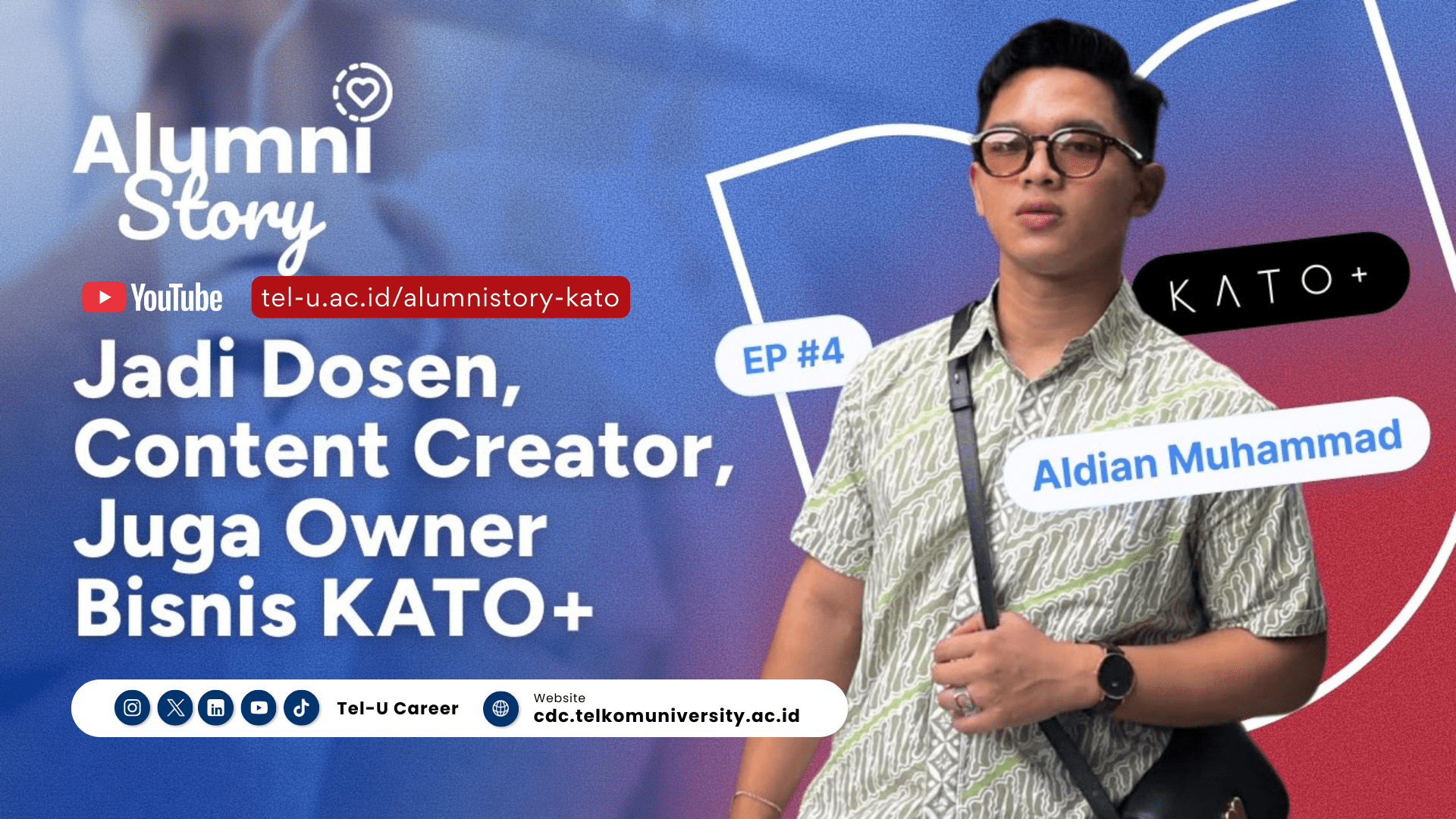 Alumni Story: Jadi Dosen, Content Creator, Juga Owner Bisnis KATO+ Alumni Story: Jadi Dosen, Content Creator, Juga Owner Bisnis KATO+